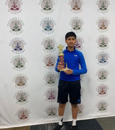 Saurav Skanda Crossed 1200 Rating in USCF at Phoenix Saturday Action @ Phoenix Chess Academy