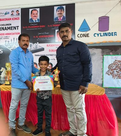 Varish secured 6th Place U-07 Thanjavur District Championship